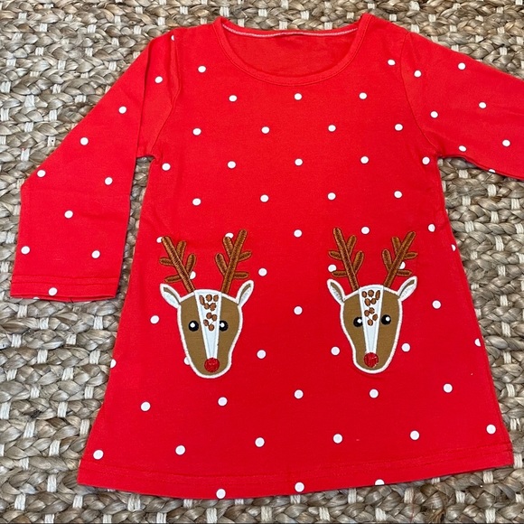 BRAND NEW- Baby Girl Christmas Dress - Picture 1 of 2